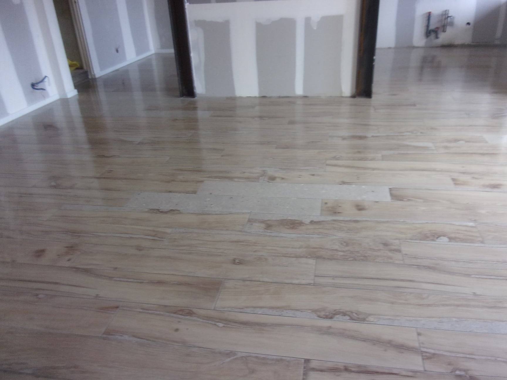 Carrelage imitation parquet