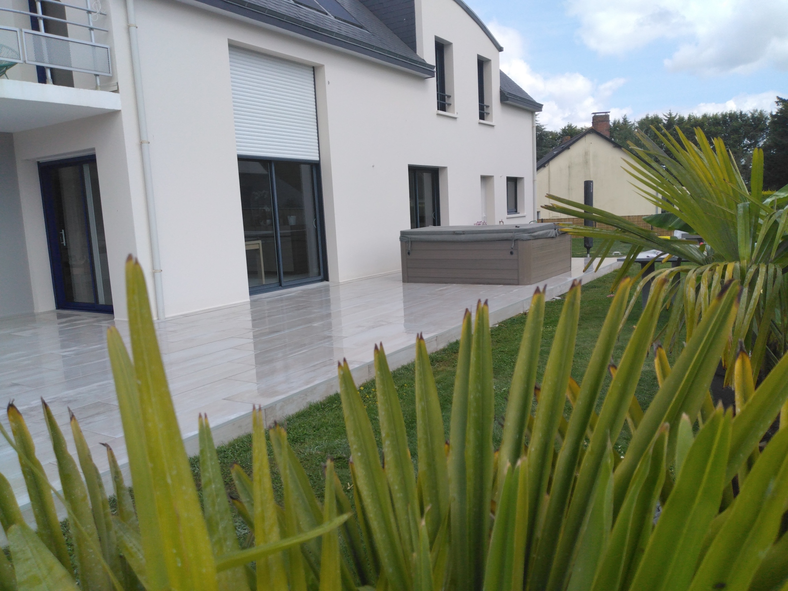 Photo terrasse sur plots